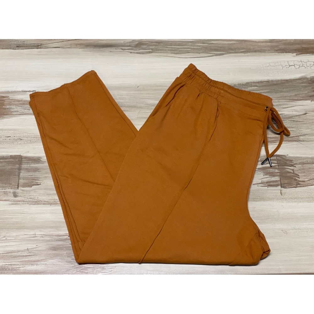 NWOT Simply Vera Vera Wang Casual Pants Burn Orange Size XXL